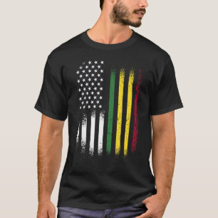 Camiseta Patrimônio Hispânico Boliviano Americano Mês da Bo