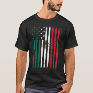 Camiseta Patrimônio Hispânico Mês da Bandeira Americana do