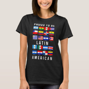 Camiseta Patrimônio Hispânico Mês de 2022 Contagem Nacional