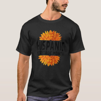 Camiseta Patrimônio Hispânico Mês Países latinos Bandeiras 