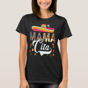 Camiseta Patrimônio Hispânico Mexicano Mês Mamacita Espanho