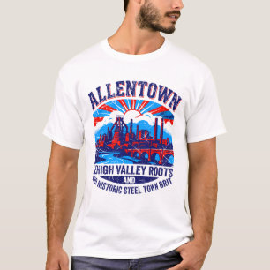 Camiseta Patrimônio Industrial de Allentown Vale do Lehigh 