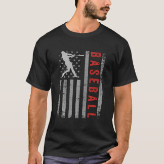 Camiseta Patrimônio Líder Americano de Bandeira de Hockey c
