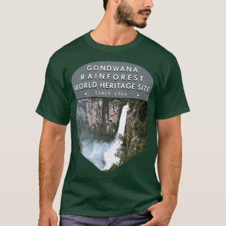 Camiseta Patrimônio mundial da Floresta Tropical de Gondwan