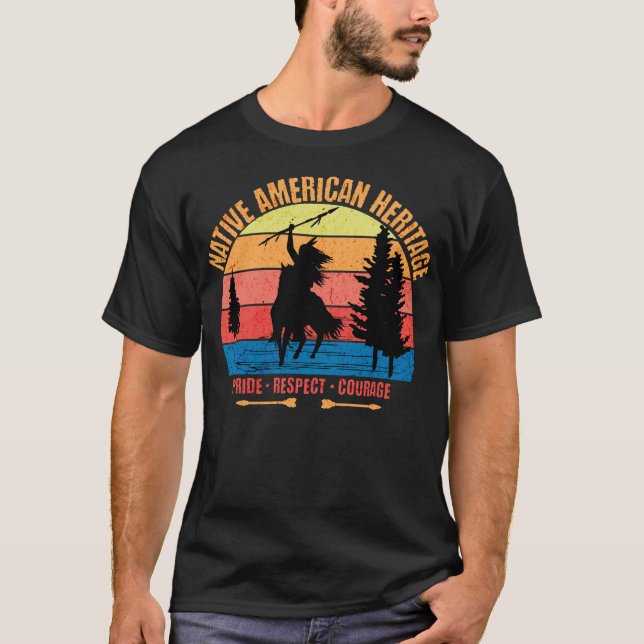Camiseta Patrimônio Nacional Americano Retroativo (Frente)