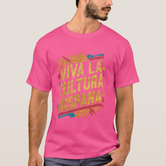 Camiseta Patrimônio Nacional Hispânico Afro Latina América