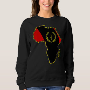 Camiseta Patrimônio Negro Americano Bandeira África