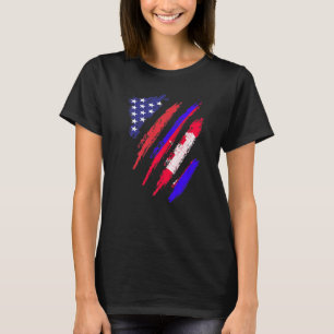 Camiseta Patrimônio Patrimônio Patriótico dos EUA