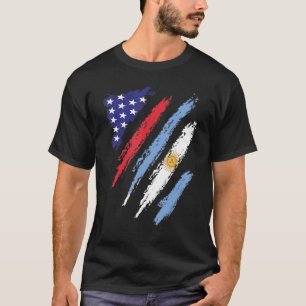 Camiseta Patrimônio Patriótico Americano de Bandeira Cresce