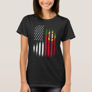 Camiseta Patrimônio Português Americano Mês Portugal Patrio