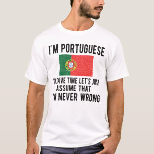 Camiseta Patrimônio Português Raízes Portugal Bandeira P
