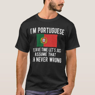 Camiseta Patrimônio Português Raízes Portugal Bandeira P