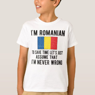Camiseta Patrimônio Romeno Romênia Roota Bandeira Romena