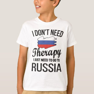 Camiseta Patrimônio Russo Orgulhoso Rússia Arrasta Bandei
