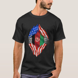 Camiseta Patrimônio Super Afegão Afeganistão Roota Bandeira
