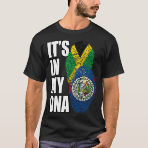 Camiseta Patrimônio T-Shir Da Herança Do DNA Mix Beliziano