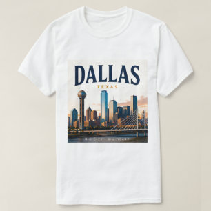 Camiseta Patrimônio Urbano de Dallas Texas