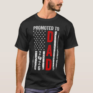 Camiseta Pátrio Promovido a Papai 2026 Primeira Vez Novo Pa