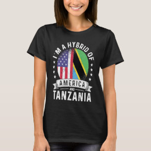 Camiseta Patriot Americano do Tanzânia Cultivou o Humor da 