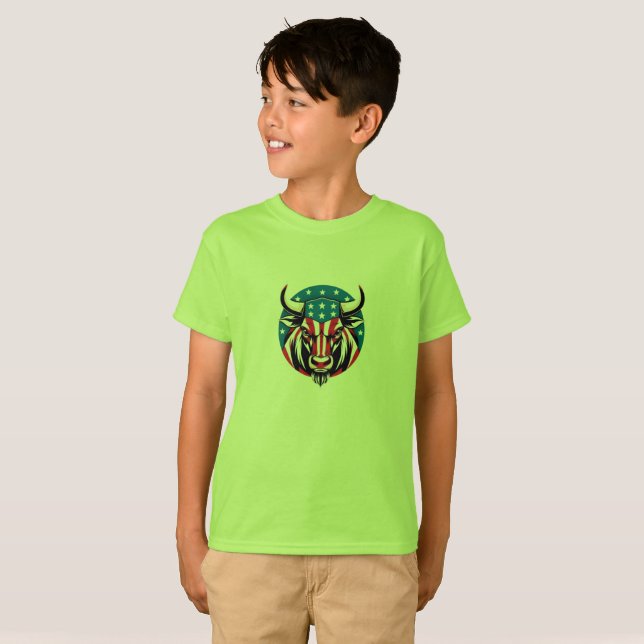 Camiseta Patriot Bull Power (Frente Completa)