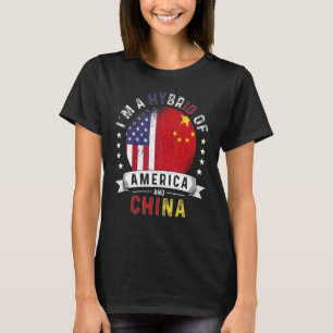 Camiseta Patriot Chinês dos EUA Bandeira Chinês Americano