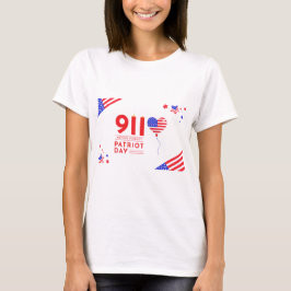 Camiseta Patriot Day 9.11.2001 N'oubliez jamais le 11 septe
