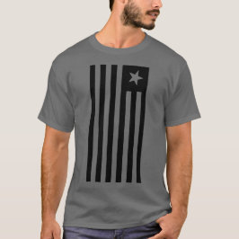 CAMISETA PATRIOT FLAG PRETO E BRANCO