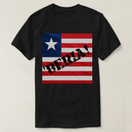 CAMISETA PATRIOT FLAG VERMELHO BRANCO E AZUL