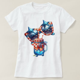 Camiseta Patriot Gingham Art