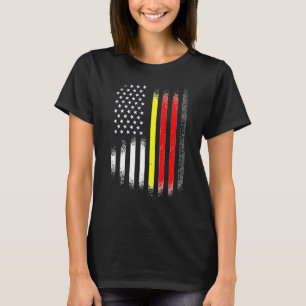 Camiseta Patriot Grown Country USA Flags Rua Alemã American