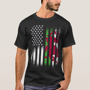 Camiseta Patriot Grown Welsh American Heritage Month Wales