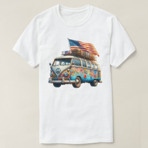 Camiseta Patriot Hippy Van Life