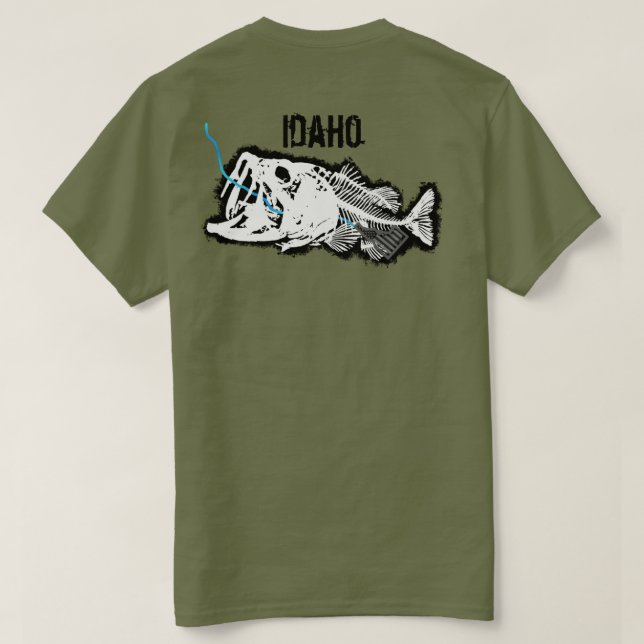 CAMISETA PATRIOT - IDAHO SWALLOWED - UM BASE RUIM (Verso do Design)