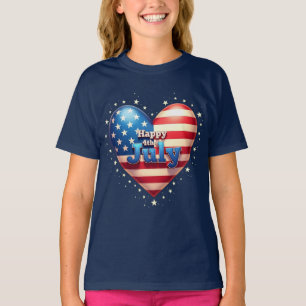 Camiseta Patriot Vibes: Estrelas, Stripes e Estilo