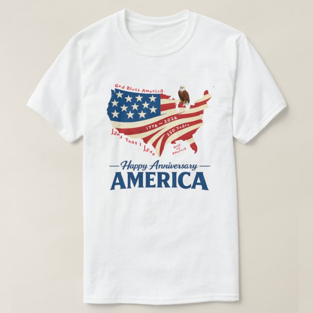 Camiseta Patriota Americana (26b) (Frente do Design)