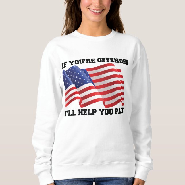 Camiseta Patriota Americano (Frente)