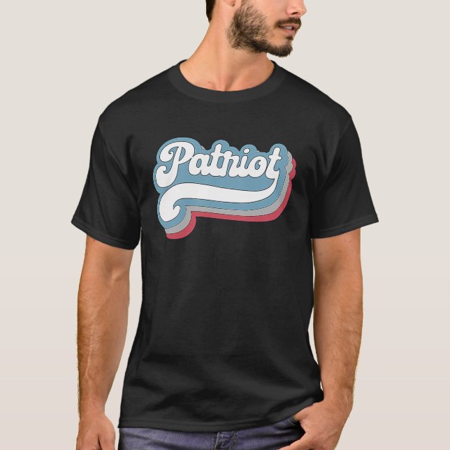 Camiseta Patriota Americano (Frente)