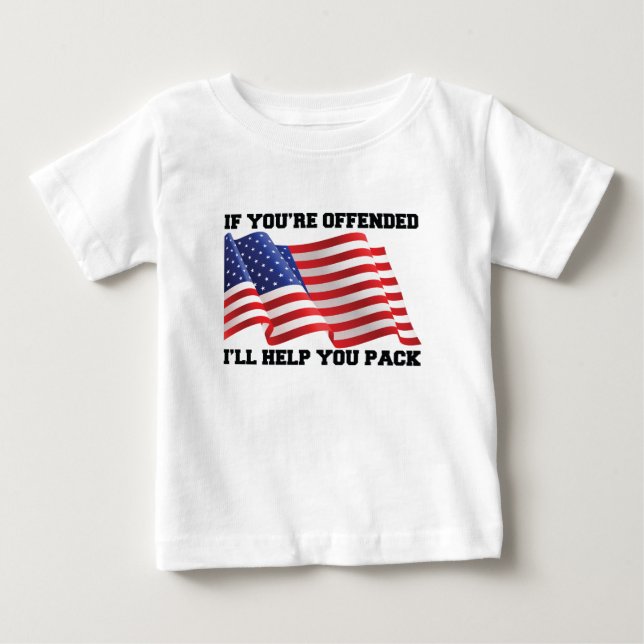 Camiseta Patriota Americano (Frente)
