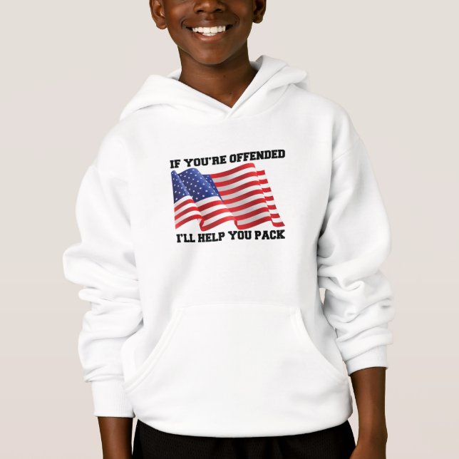 Camiseta Patriota Americano (Frente)