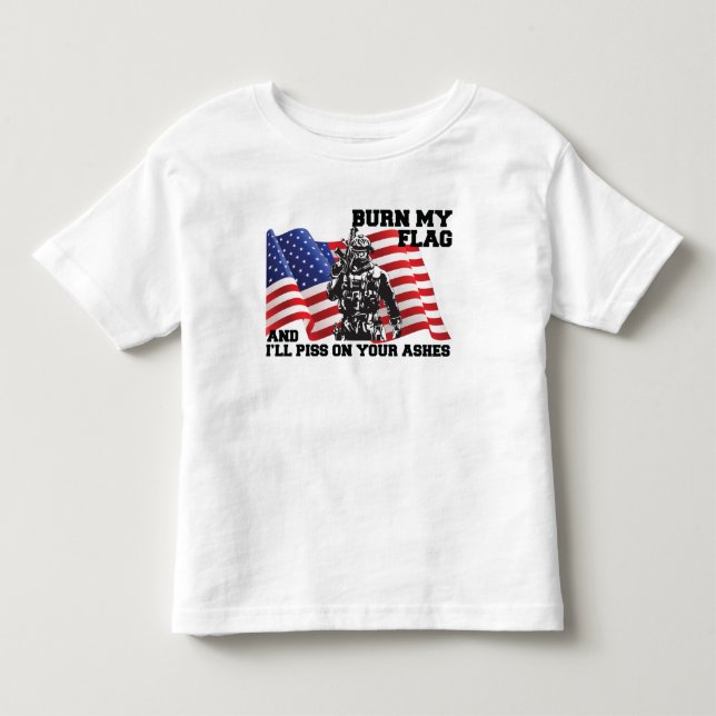 Camiseta Patriota Americano (Frente)