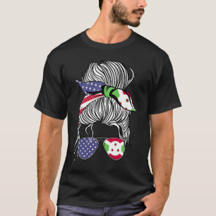 Camiseta Patriota Americano Burundi Cultiva Mulher Orgulhos