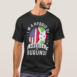 Camiseta Patriota Americano Burundi Cultivou o Humor da Ban