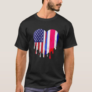 Camiseta Patriota Americano Costa Rica Derrete do País Cres