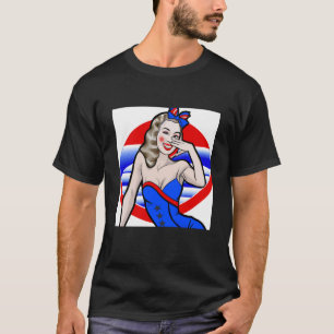 Camiseta Patriota da Independência Cutia Americana Dia 4 de