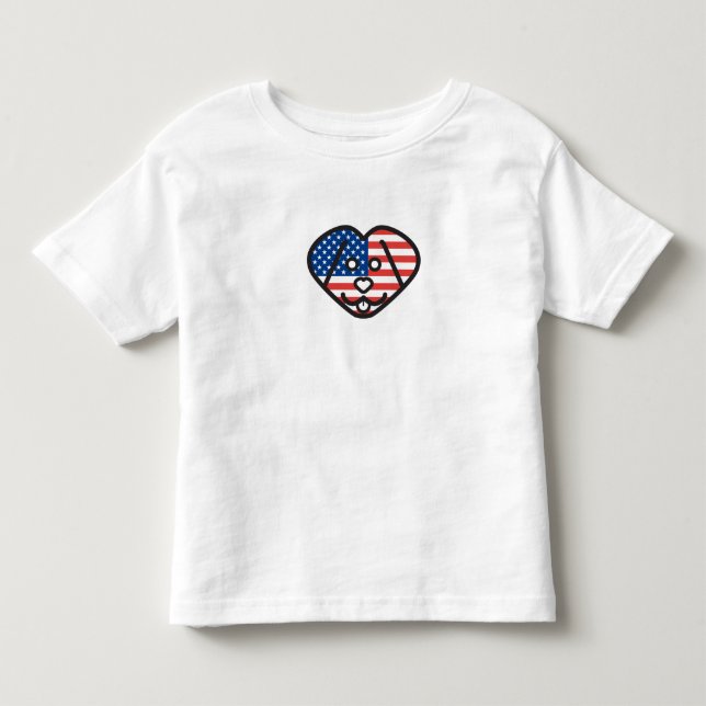 Camiseta Patriota de Labhearts (Frente)