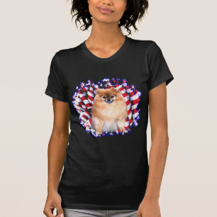 Camiseta Patriota de Pomeranian