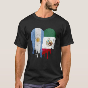 Camiseta Patriota do Cidadão do Coração da Argentina, Méxic