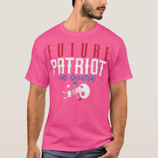 Camiseta Patriota do Futuro do Esqueleto Bonito 
