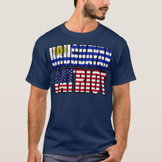 Camiseta Patriota do Orgulho Patriótico Americano do Urugua
