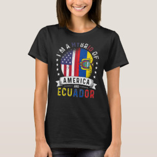 Camiseta Patriota dos EUA Equador Bandeira Americana Cresce